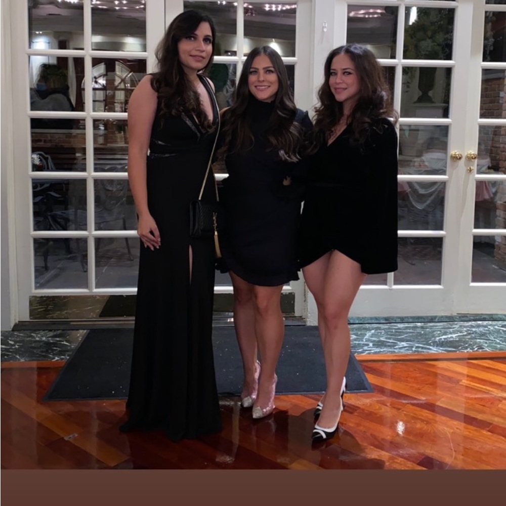 COPY - BLACK ZIMMERMAN RUFFLE CUTOUT DRESS - Picture 4 of 5
